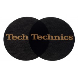 Technics Slipmat Black/Gold...